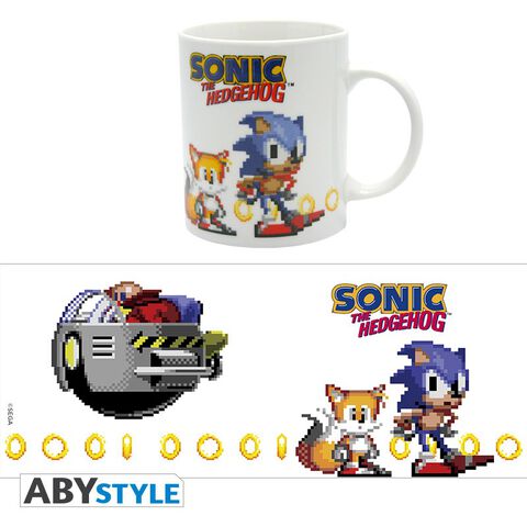 Mug - Sonic - Pixels 320 Ml