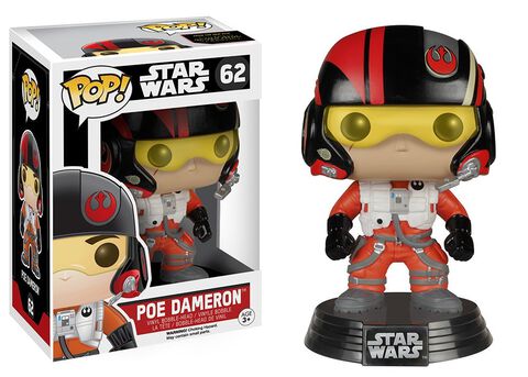 Figurine Funko Pop! N°62 - Star Wars - Poe Dameron