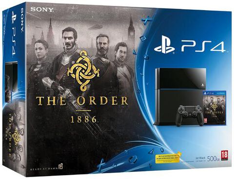 Pack Ps4 500 Go Noire + The Order 1886