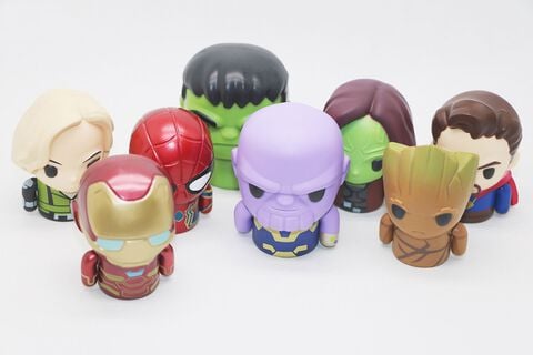 Figurine Mystere Finger Puppets -  Infinity War - Marvel - 8 Personnages