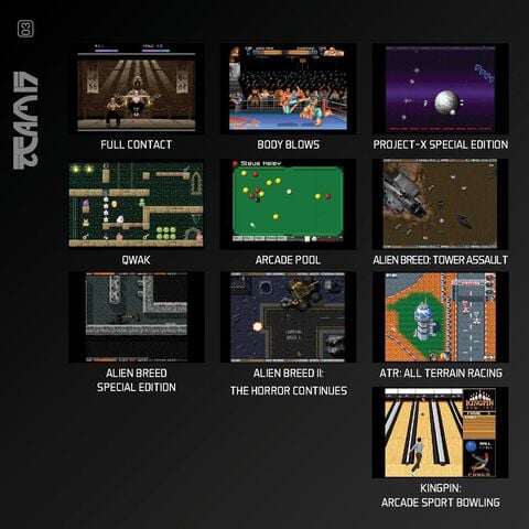 Blaze Evercade Team 17 Collection 1 Amiga