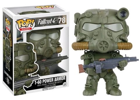 Figurine Funko Pop! - N° 78 - Fallout - Army Green T-60 Armor