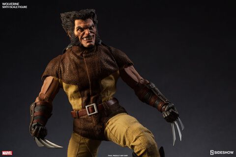 Statuette Sideshow - Marvel Comics - 1/6 Wolverine 30 Cm