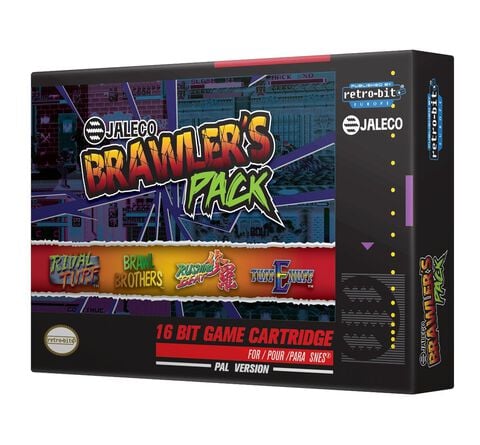 Brawlers Pack Super Nes Retro-bit Jaleco