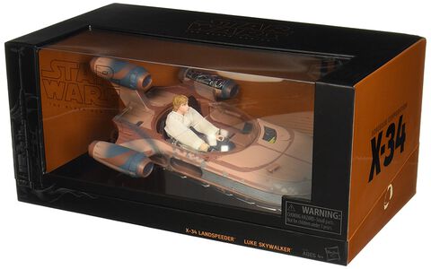 Figurine - Star Wars - Luke Et Son Landspeeder (sdcc)