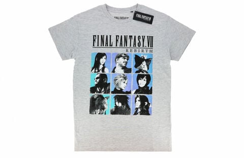 T-shirt Homme - Final Fantasy VII Rebirth - Gris Mélangé Taille L