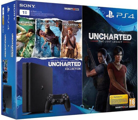 Pack Ps4 Slim 1to Noire + Uncharted Lost Legacy+uncharted Collection