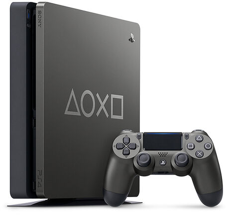 Pack Ps4 Slim 1to Steel Black Days Of Play Limited Edition