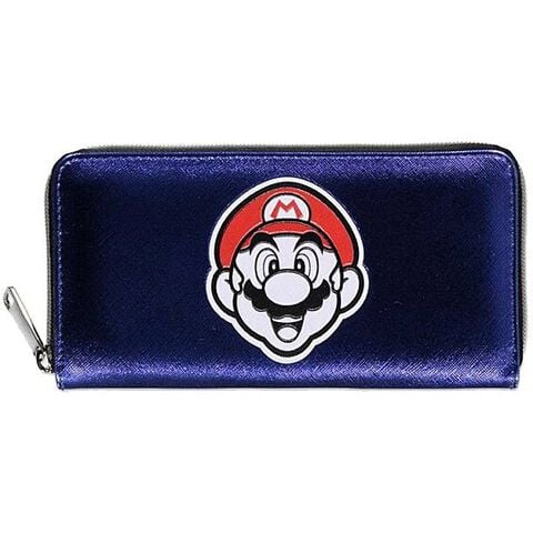 Porte Monnaie - Mario - Badge Bleu
