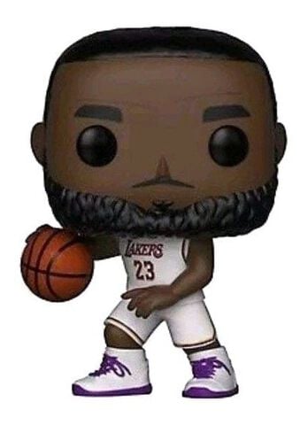 Figurine Funko Pop! N°52 - NBA - Lakers James Lebron (maillot Blanc)