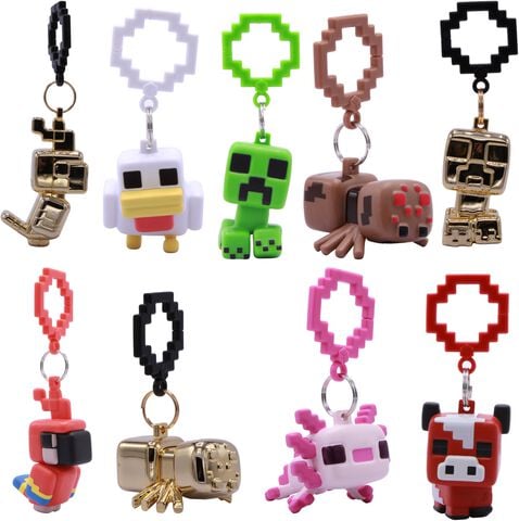 Porte-cles - Minecraft - Porte-clés Pour Sac à Dos En Plastique