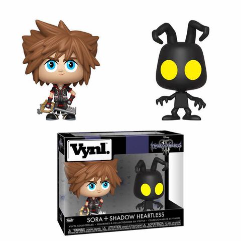 Figurine Vynl - Kingdom Hearts 3 - Twin-pack Sora Et Sans-coeur