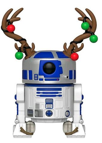 Figurine Funko Pop! N°275 - Star Wars - Holiday R2-d2 Avec Bois