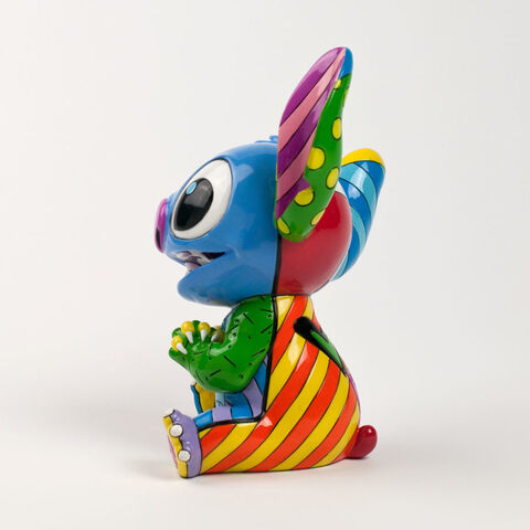 Statuette Disney Britto - Lilo Et Stitch - Stitch Assis 20cm