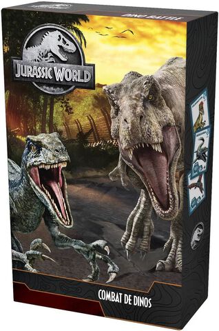 Jeu De Societe - Jurassic World - Combat De Dino