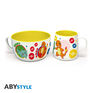 Set Petit Dejeuner Mug Bol - Pokemon - Pikachu