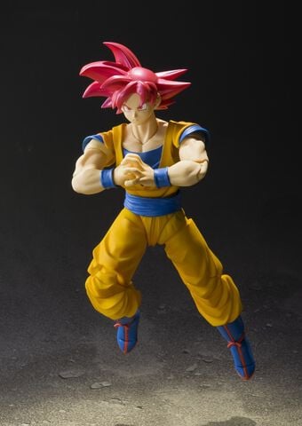 Figurine Sh Figuarts - Dragon Ball Super - Super Saiyan God Son Goku