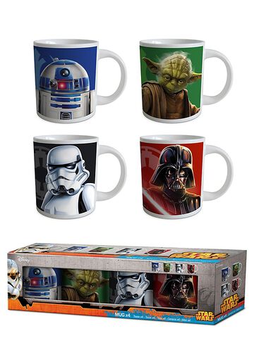 Mugs Coffret X4 Star Wars