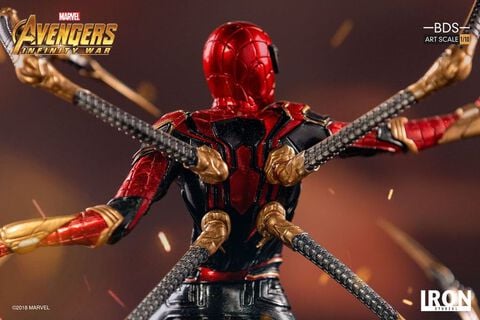 Statuette Iron Studios - The Avengers Infinity War - Iron Spider-man Bds Art 1/1