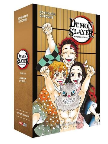 Manga - Coffret Demon Slayer T23 + Fanbook N°02
