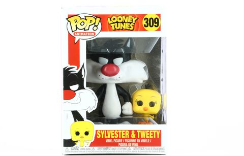 Figurine Funko Pop! N°309 - Looney Tunes - Sylvester Et Tweety