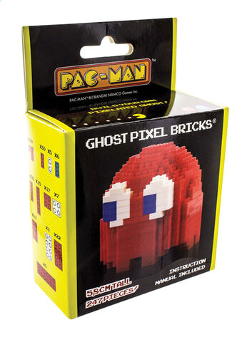 Construction Pac-man - Ghost Pixel Bricks