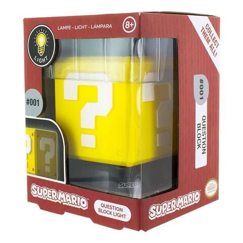 Lampe - Super Mario - Question Block 3d
