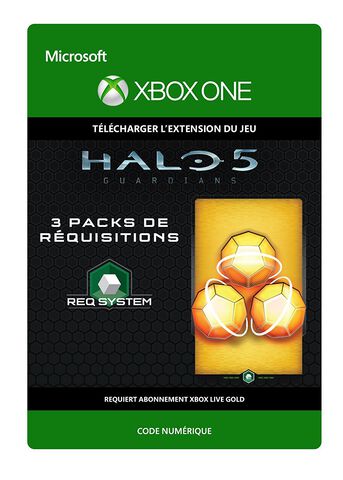 Dlc Halo 5 Guardians - 3 Gold Req Packs