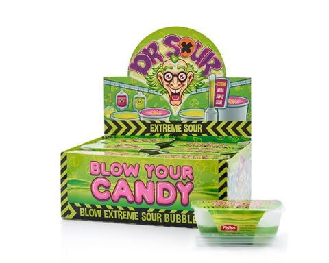 Bonbon - Dr Sour Blow Your Candy 40gr Lot De 6