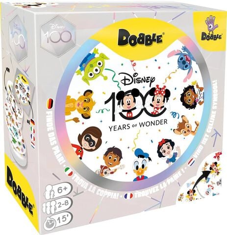 Jeu - Disney - Dobble : Disney 100 Years Of Wonder
