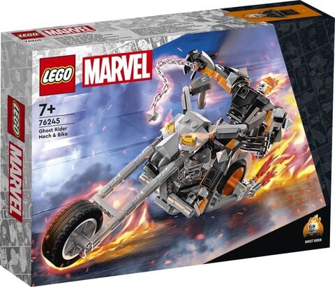 Lego - Marvel Super Heroes - Le Robot Et La Moto De Ghost Rider