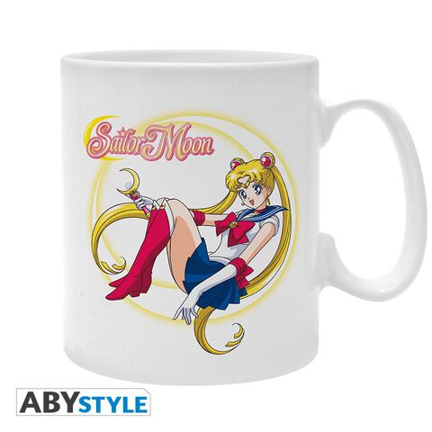 Coffret - Sailor Moon - Mug + Porte-clef + Badges Sailor Moon