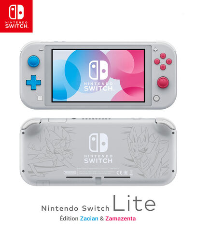 Nintendo Switch Lite Edition Zacian & Zamazenta - Occasion