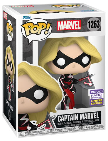 Figurine Funko Pop! N°1263 - Captain Marvel - Captain Marvel  Summer Convention