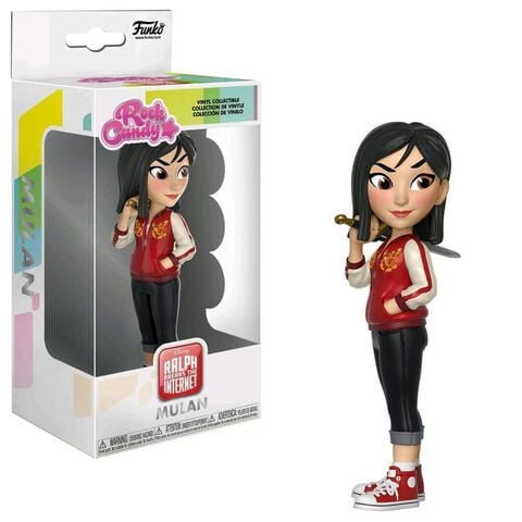 Figurine Rock Candy - Ralph 2.0 - Comfy Princesses Mulan