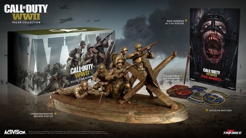 Coffret Collector Call Of Duty Wwii Valor Collection (sans Le Jeu)