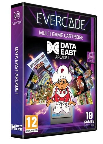 Evercade Data East Arcade 1 Cartridge 2