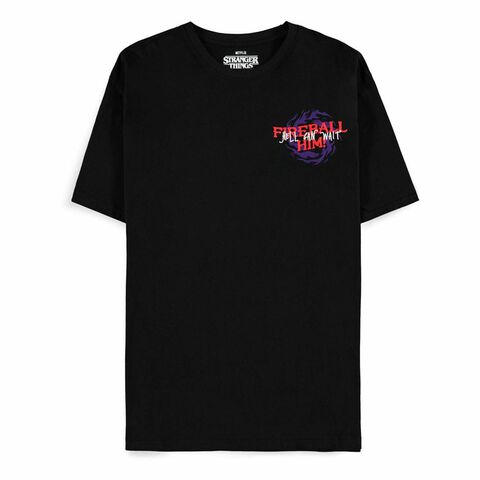 T Shirt - Stranger Things - T Shirt Hell Fire Club Taille Xl
