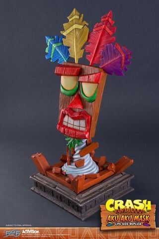 Replique - Crash Bandicoot - First 4 Figures Masque Aku Aku 65cm