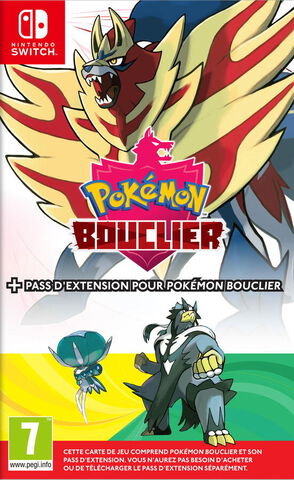Pokemon Edition Bouclier + Pass D'extension Pokemon Bouclier