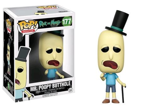 Figurine Funko Pop! N°177 - Rick Et Morty - Mr. Poopy Butthole