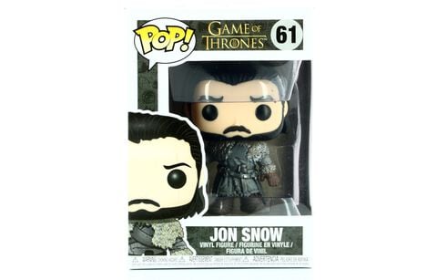 Figurine Funko Pop! N°61 - Game Of Thrones - Série 8 Jon Snow Au-delà Du Mur