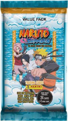 Carte Panini Naruto Booster 8 Cartes - Cartes »
