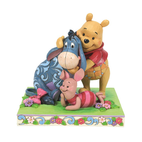 Figurine Disney Tradition - Winnie L'ourson - Winnie L'ourson Avec Ses Amis