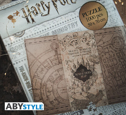 Puzzle - Harry Potter - Carte Du Maraudeur - FILM