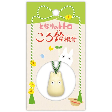 Pendentif Ghibli - Mon Voisin Totoro - Netsuke Totoro Blanc