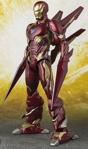 Figurine S.h  Figuarts - Iron Man - Mk50 Nano Weapon Set