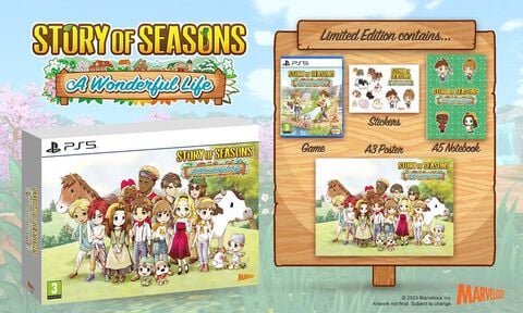 Story Of Seasons A Wonderful Life Edition Limitee