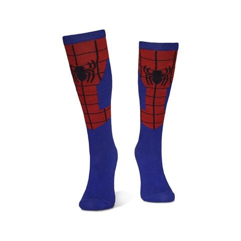 Chaussettes Hautes - Marvel - Chaussettes Spider-man 39/42