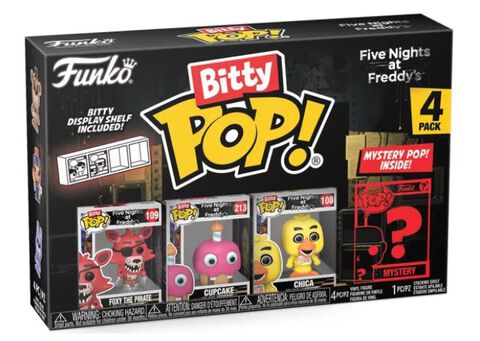 Figurine Bitty Pop! - Five Nights At Freddy's - Foxy 4pk